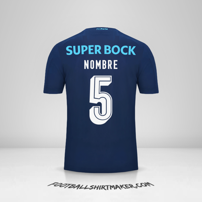 Camiseta FC Porto Cup 2019/20 Tercera -  nombre - 5