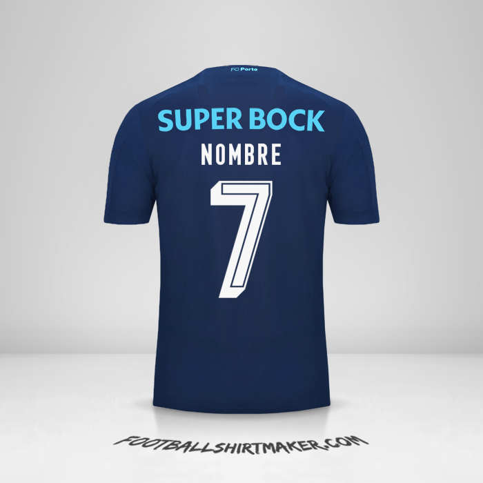 Jersey FC Porto Cup 2019/20 Tercera -  nombre - 7