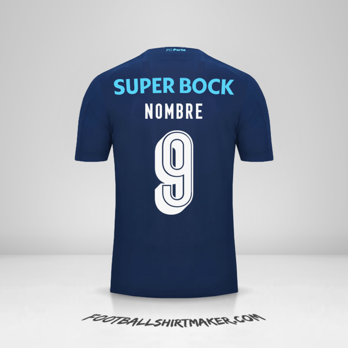 Jersey FC Porto Cup 2019/20 Tercera -  nombre - 9