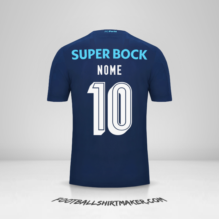 Camisola FC Porto Cup 2019/20 Terceira -  nome - 10