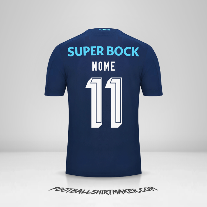 Camisola FC Porto Cup 2019/20 Terceira -  nome - 11