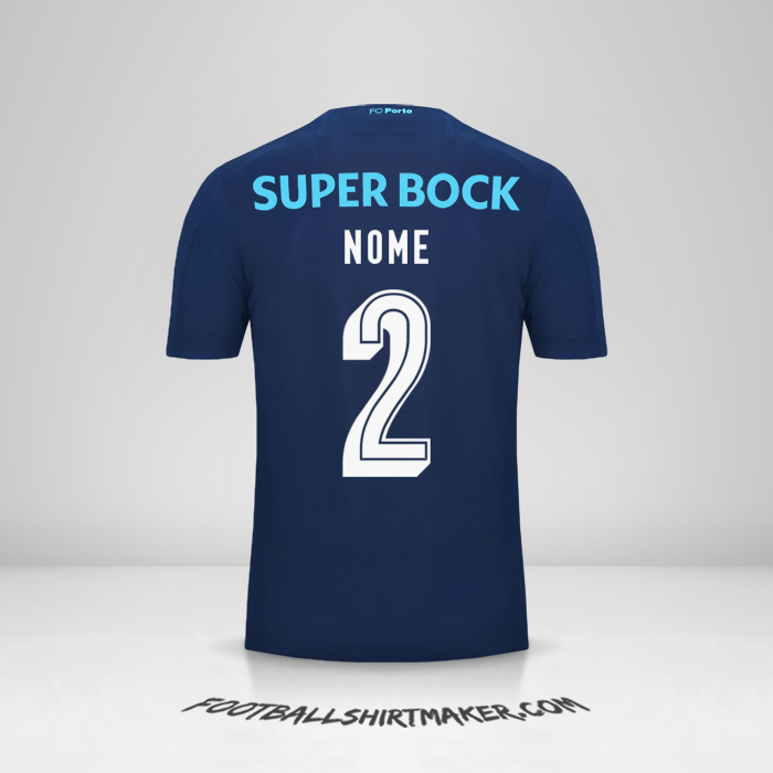 Camisa FC Porto Cup 2019/20 Terceira -  nome - 2