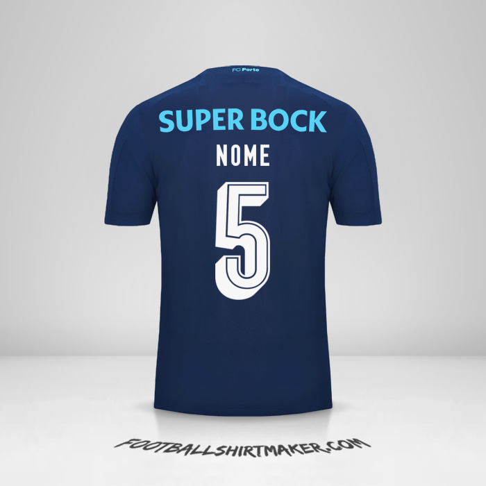 Camisa FC Porto Cup 2019/20 Terceira -  nome - 5