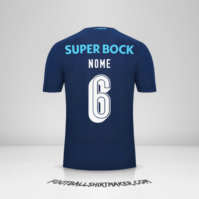 Camisola FC Porto Cup 2019/20 Terceira -  nome - 6