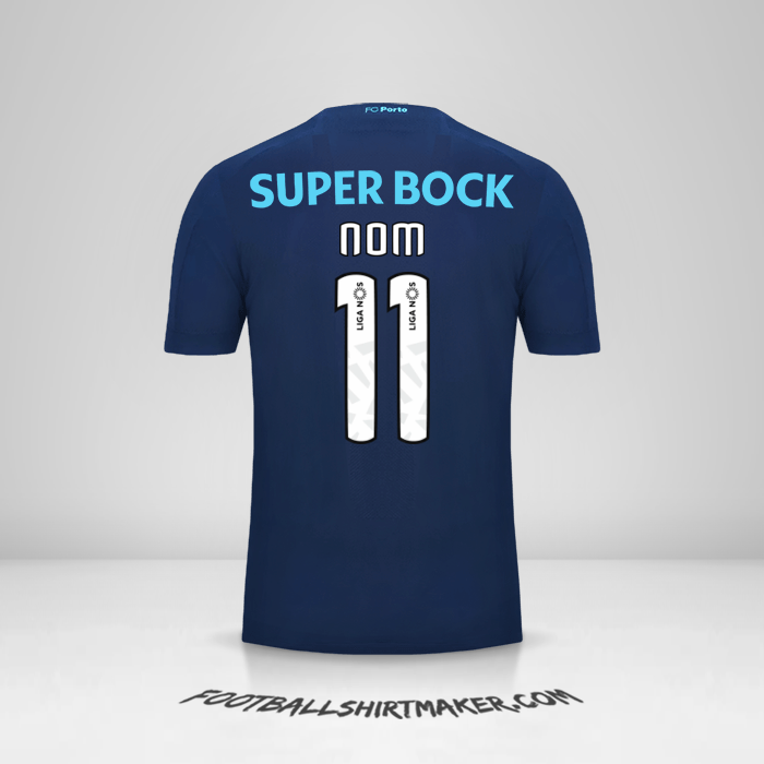 Maillot FC Porto 2019/20 Troisième -  nom - 11