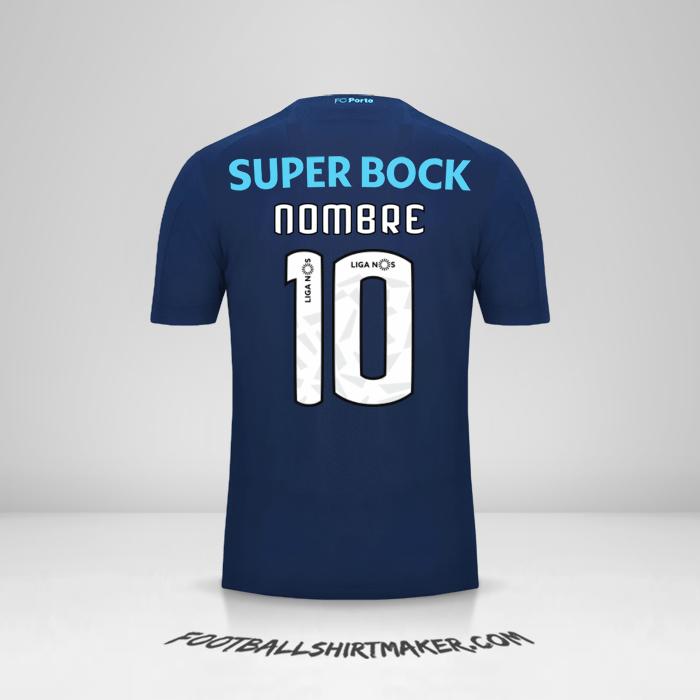 Jersey FC Porto 2019/20 Tercera -  nombre - 10