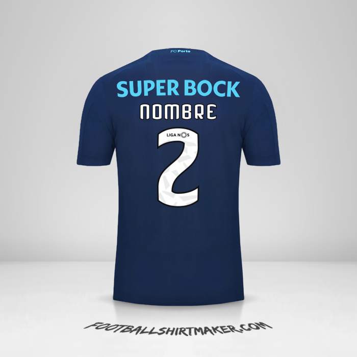 Camiseta FC Porto 2019/20 Tercera -  nombre - 2
