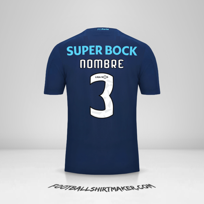 Camiseta FC Porto 2019/20 Tercera -  nombre - 3