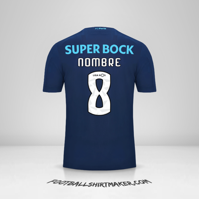Jersey FC Porto 2019/20 Tercera -  nombre - 8
