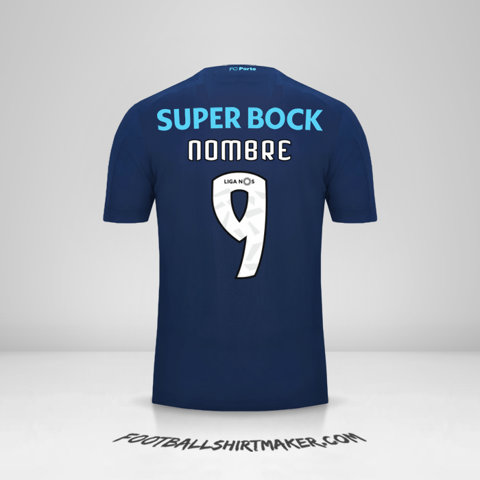 Camiseta FC Porto 2019/20 Tercera -  nombre - 9