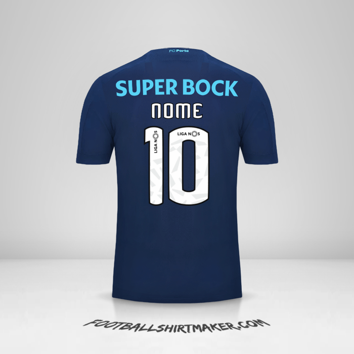Camisa FC Porto 2019/20 Terceira -  nome - 10