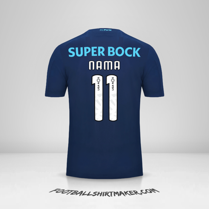 Jersey FC Porto 2019/20 Ketiga -  nama - 11