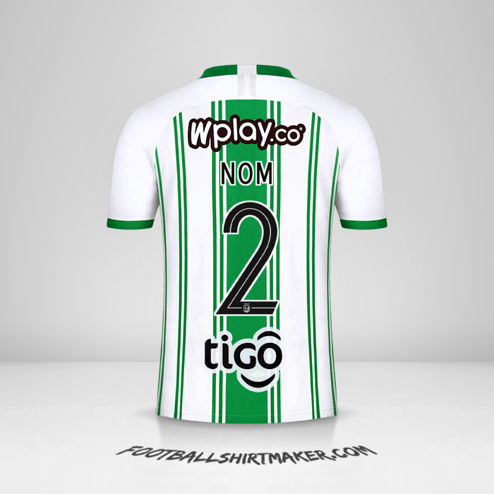 Maillot Atletico Nacional 2020 -  nom - 2