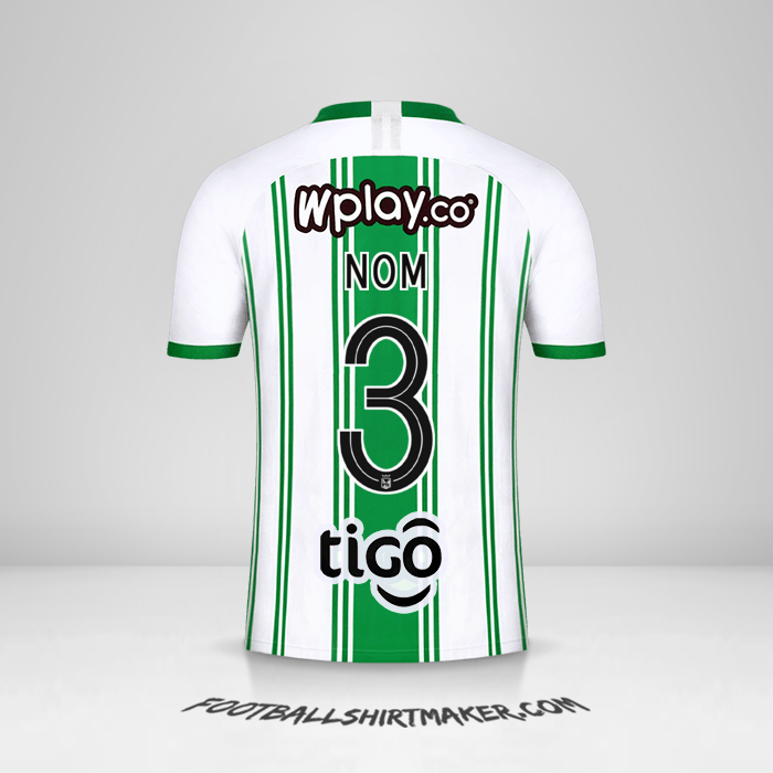 Maillot Atletico Nacional 2020 -  nom - 3