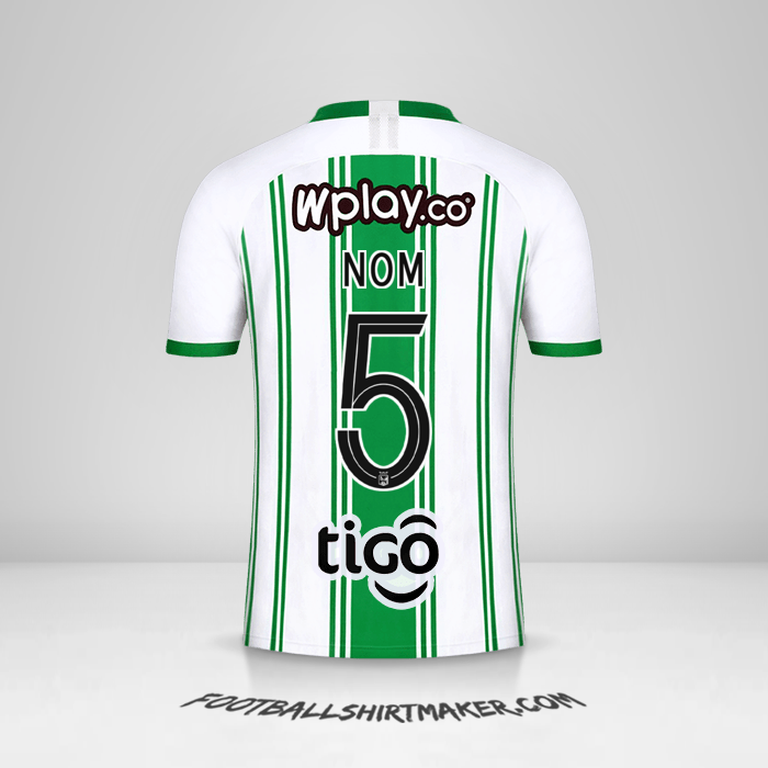 Maillot Atletico Nacional 2020 -  nom - 5