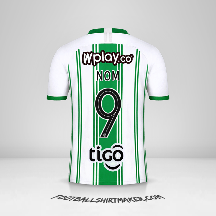 Maillot Atletico Nacional 2020 -  nom - 9