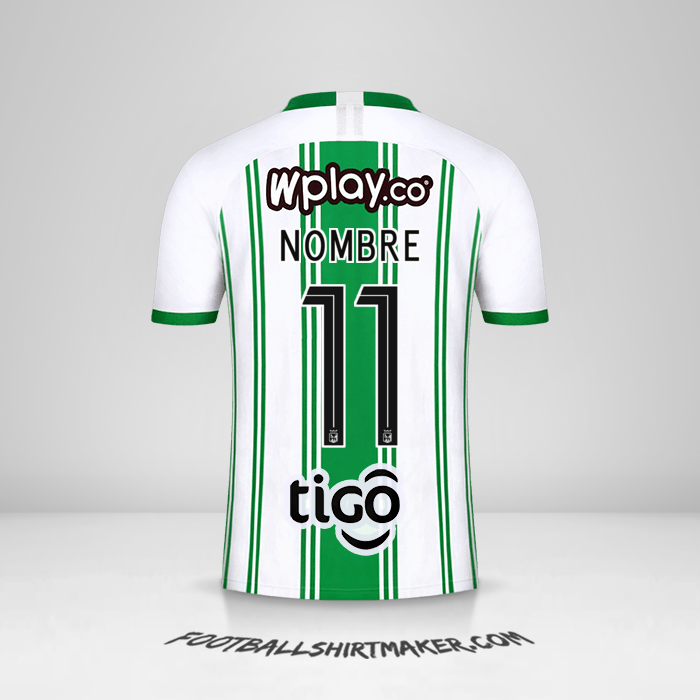 Jersey Atletico Nacional 2020 -  nombre - 11