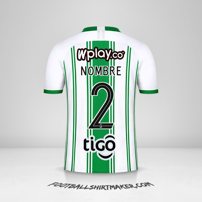 Jersey Atletico Nacional 2020 -  nombre - 2