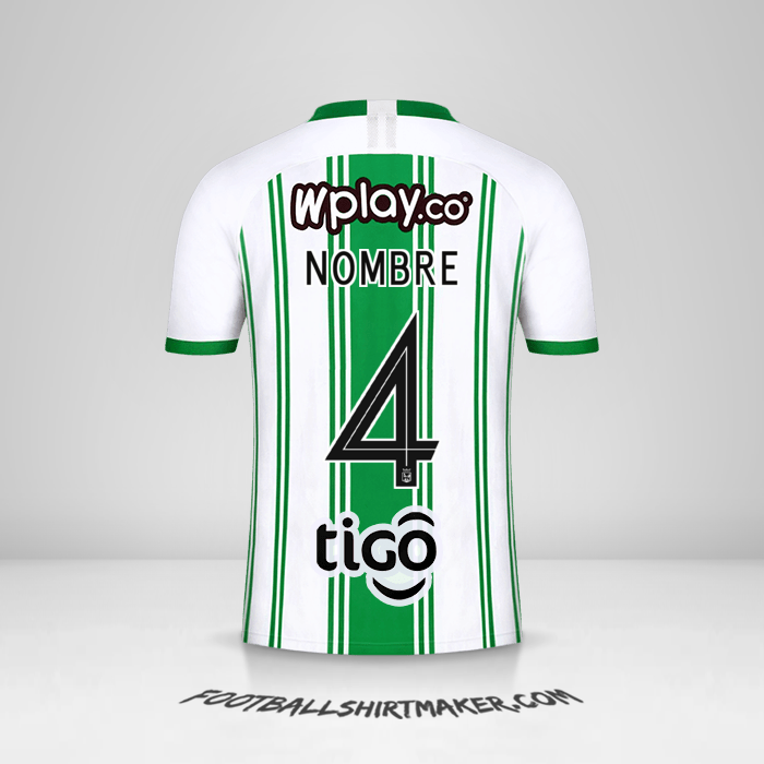 Camiseta Atletico Nacional 2020 -  nombre - 4