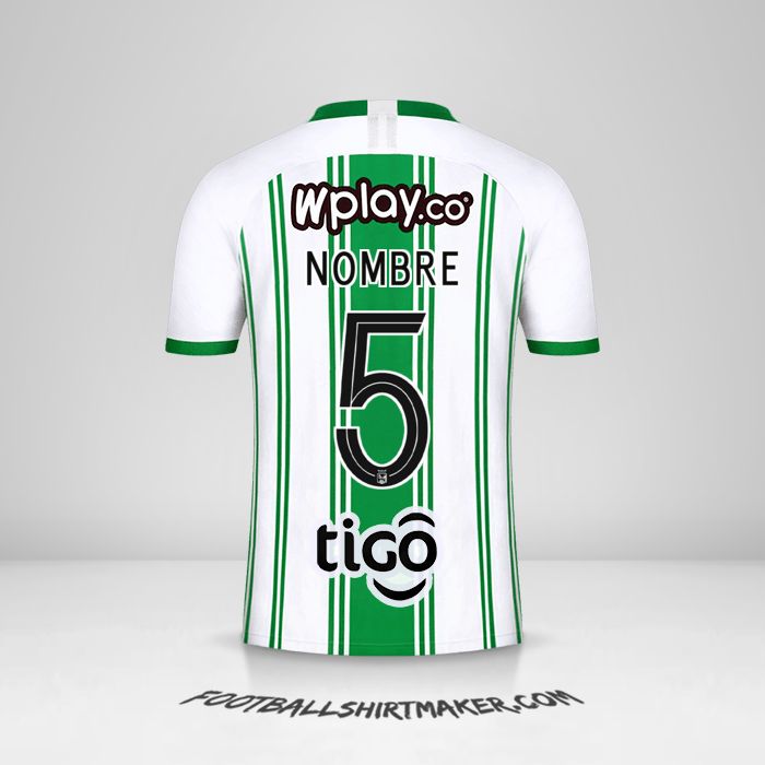 Camiseta Atletico Nacional 2020 -  nombre - 5