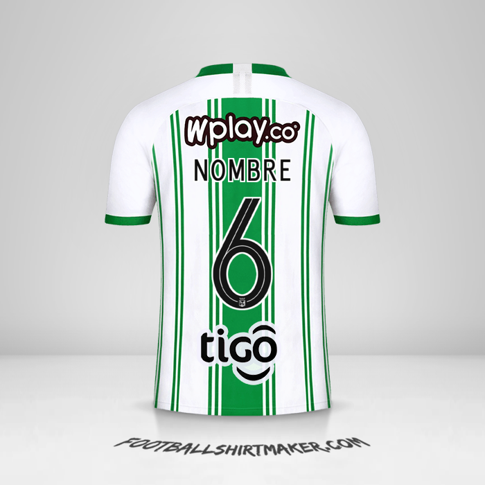 Camiseta Atletico Nacional 2020 -  nombre - 6