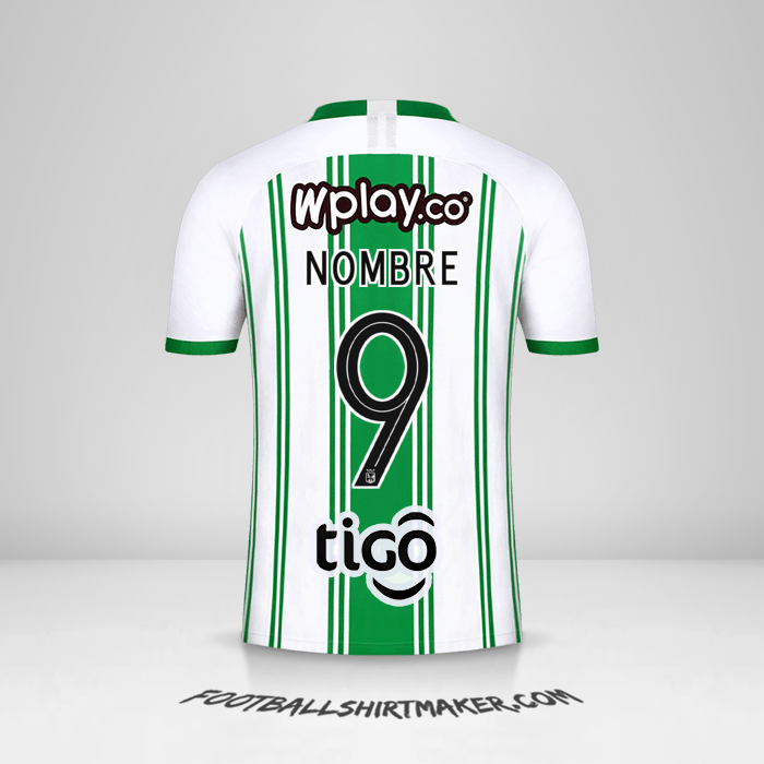 Camiseta Atletico Nacional 2020 -  nombre - 9