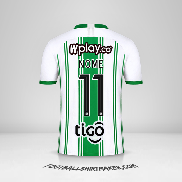 Camisa Atletico Nacional 2020 -  nome - 11