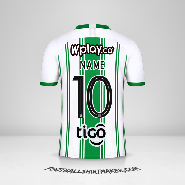 Shirt Atletico Nacional 2020 -  name - 10