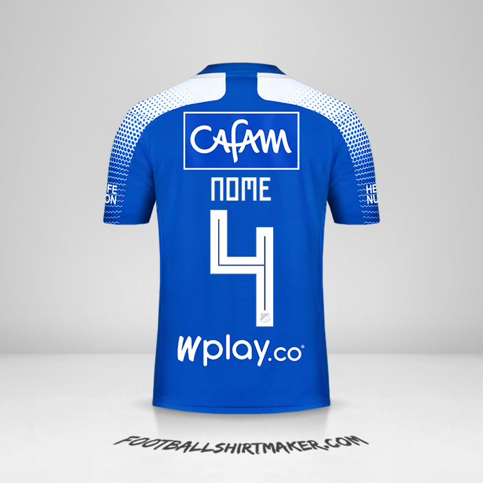 Maglia Millonarios FC 2020 -  nome - 4