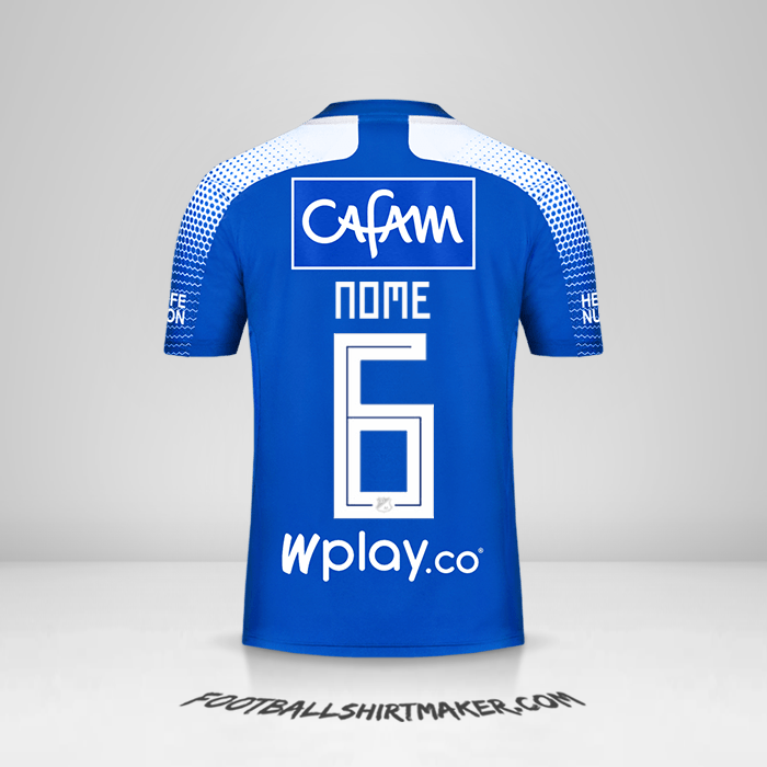 Maglia Millonarios FC 2020 -  nome - 6