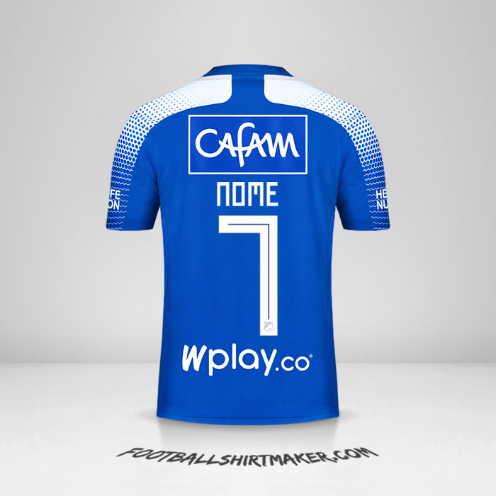 Maglia Millonarios FC 2020 -  nome - 7