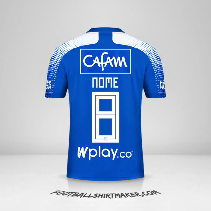 Maglia Millonarios FC 2020 -  nome - 8