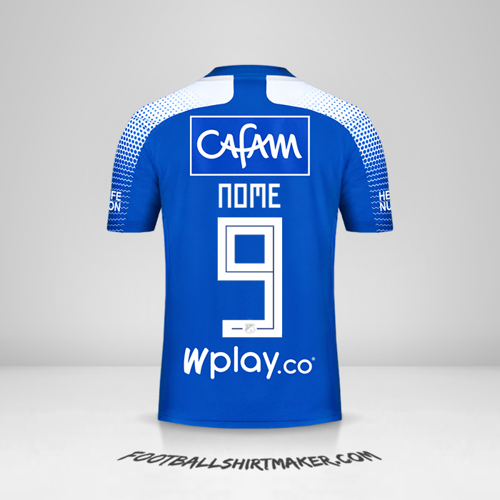 Maglia Millonarios FC 2020 -  nome - 9