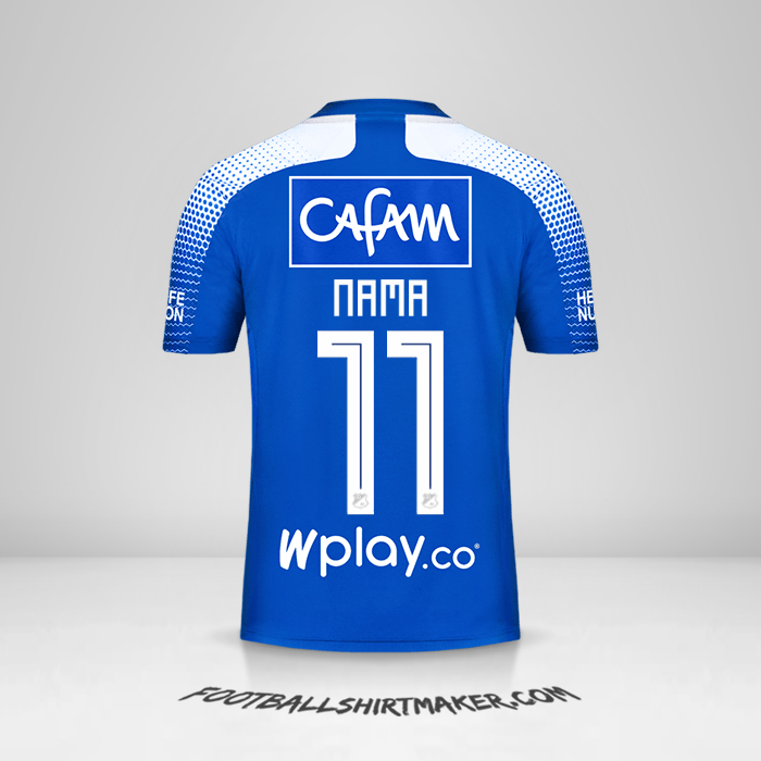 Jersey Millonarios FC 2020 -  nama - 11