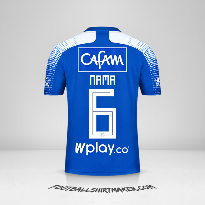Jersey Millonarios FC 2020 -  nama - 6