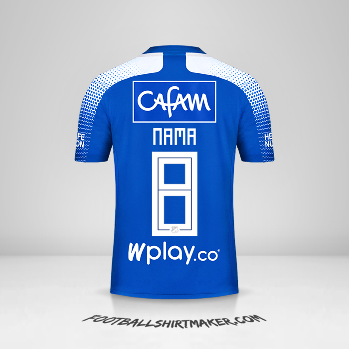 Jersey Millonarios FC 2020 -  nama - 8
