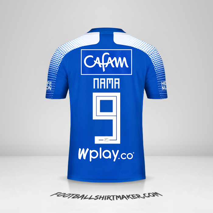 Jersey Millonarios FC 2020 -  nama - 9