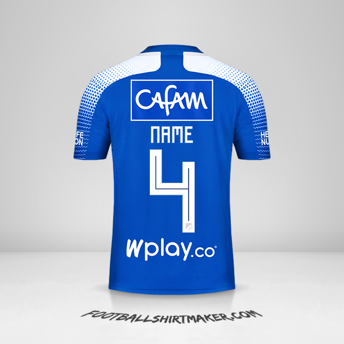 Trikot Millonarios FC 2020 -  name - 4