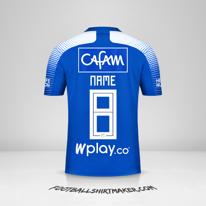 Trikot Millonarios FC 2020 -  name - 8