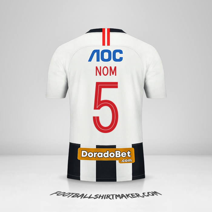 Maillot Club Alianza Lima 2020 -  nom - 5