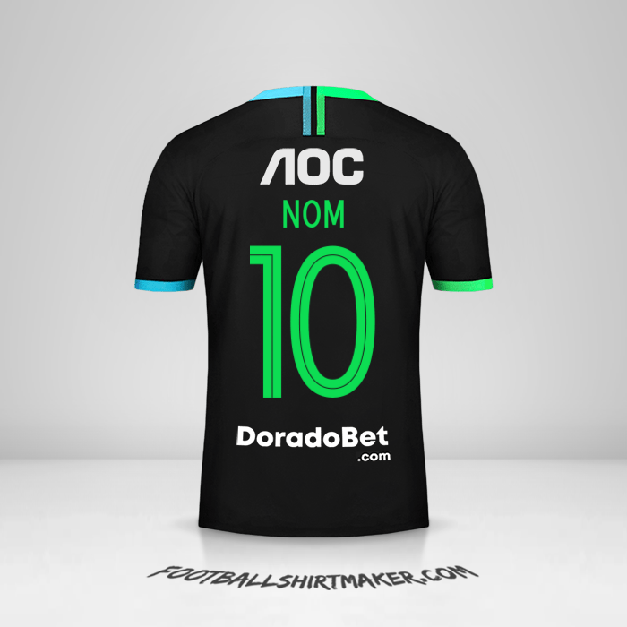 Maillot Club Alianza Lima 2020 Extérieur -  nom - 10