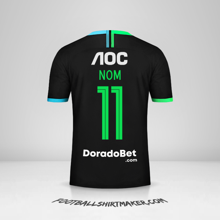 Maillot Club Alianza Lima 2020 Extérieur -  nom - 11