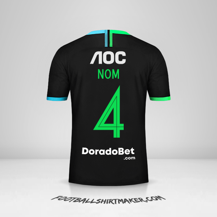 Maillot Club Alianza Lima 2020 Extérieur -  nom - 4