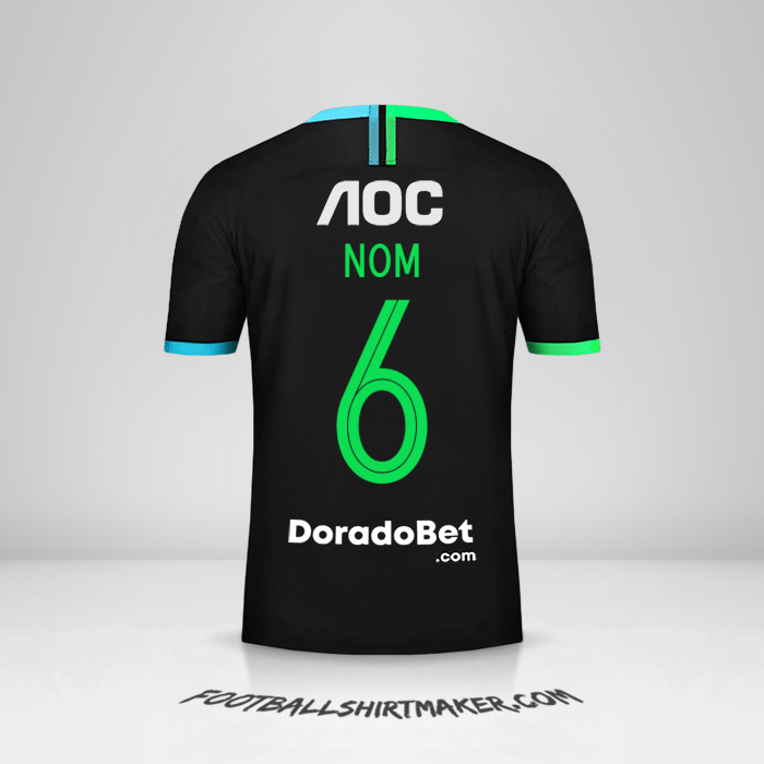 Maillot Club Alianza Lima 2020 Extérieur -  nom - 6