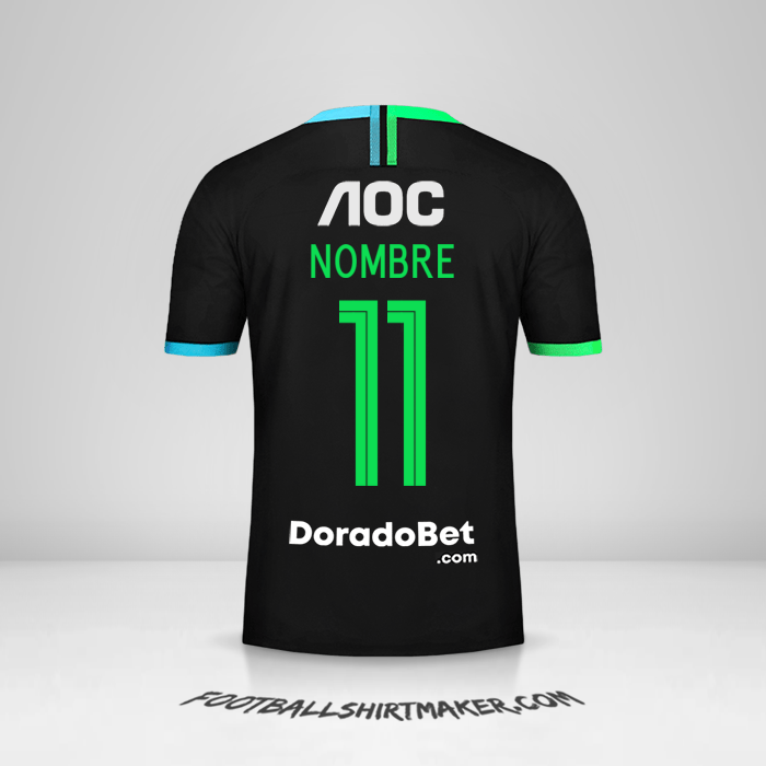 Camiseta Club Alianza Lima 2020 Visita -  nombre - 11