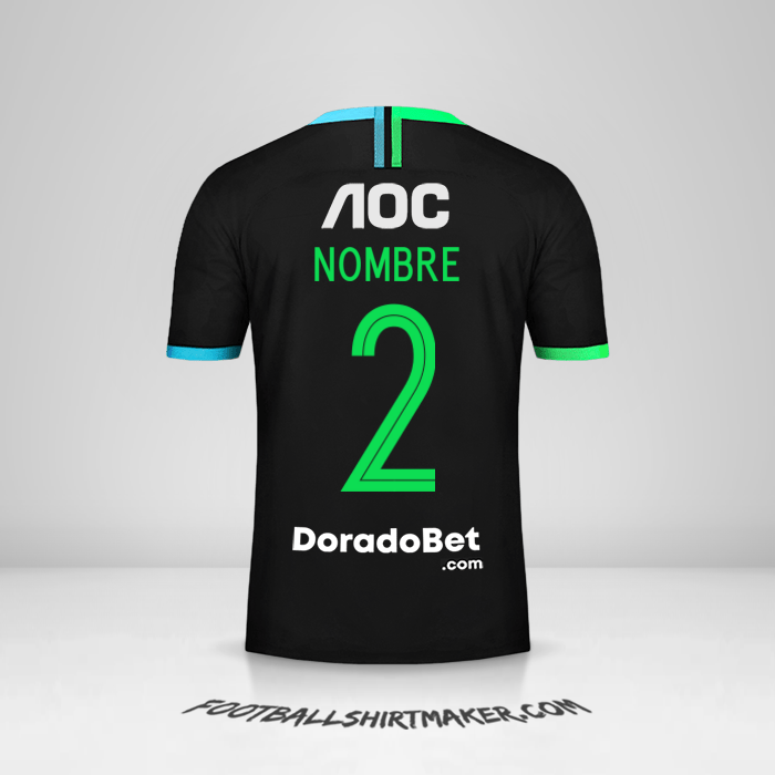 Jersey Club Alianza Lima 2020 Visita -  nombre - 2
