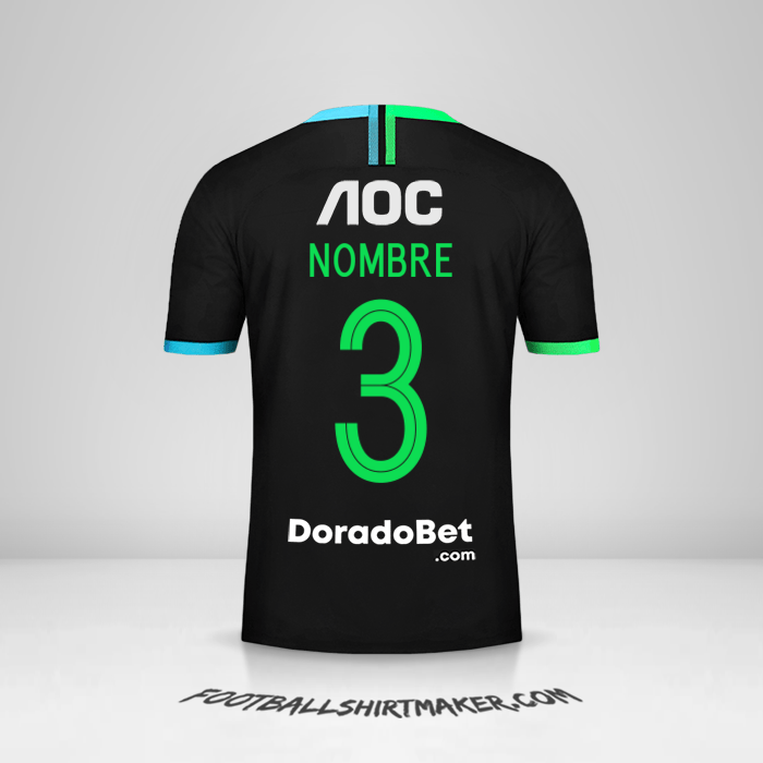 Jersey Club Alianza Lima 2020 Visita -  nombre - 3