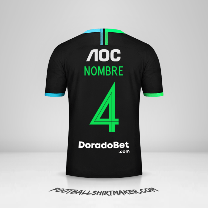 Jersey Club Alianza Lima 2020 Visita -  nombre - 4
