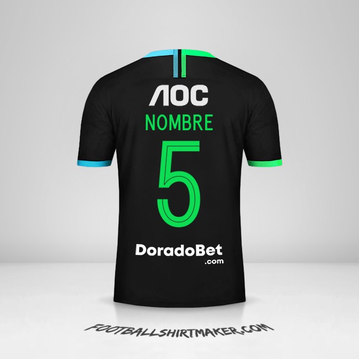 Jersey Club Alianza Lima 2020 Visita -  nombre - 5