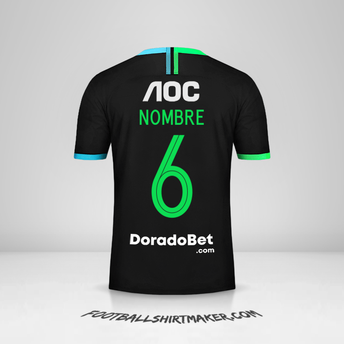 Jersey Club Alianza Lima 2020 Visita -  nombre - 6